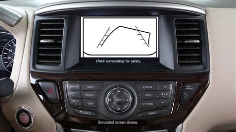 2013 Nissan Pathfinder Rearview Monitor If So Equipped Youtube