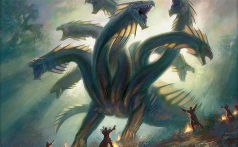 Lernaean Hydra Mythical Creatres Wikia Fandom