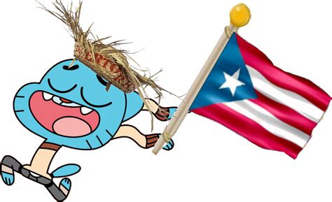 TAWOG Gumball Carrying The Puerto Rico Flag By Josael281999 On DeviantArt