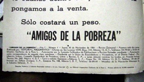 AMIGOS DE LA POBREZA 1961 EDAR 1 Ficha de número en Tebeosfera