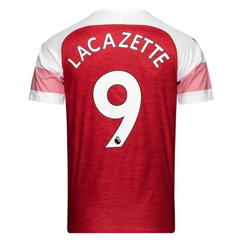 Arsenal Home Shirt 201819 Lacazette 9 Kids