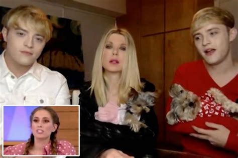Tara Reid Sparks Concern After Bizarre Loose Women Interview With Jedward Mirror Online