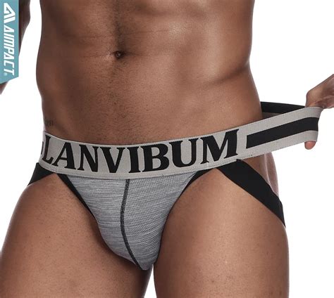 Cotton Underwears Jockstraps For Men Fashion Sexy Gay Mens Bikini Thongs Male Underpants Low