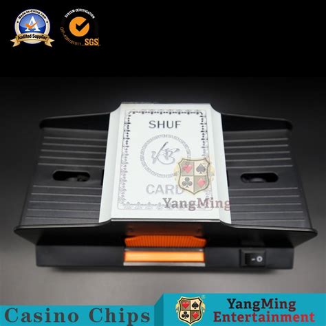 These mysterious black boxes do their job, quietly and effectively, making sure the cards come out randomly, to protect both the casino and the player. Regular 2 Deck Playing Cards Casino Poker Shuffler ...