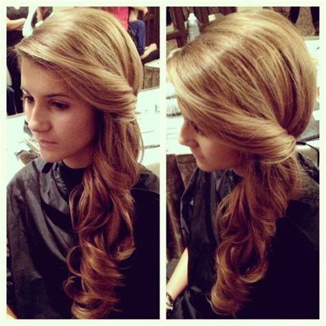 Side Swept Hairstyles For Prom Prom Hairstyles Side Swept Curls With