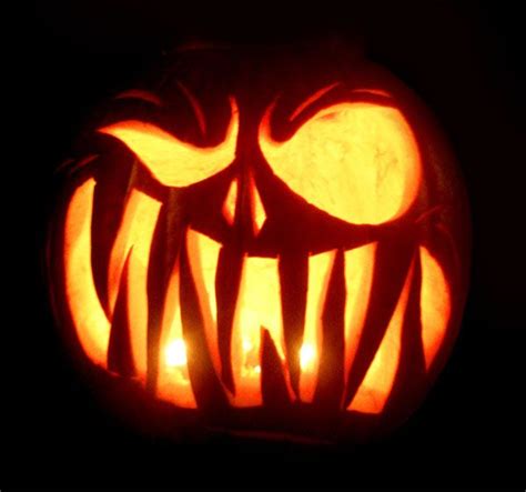 Scary Halloween Pumpkin Carving Ideas Web Lanse