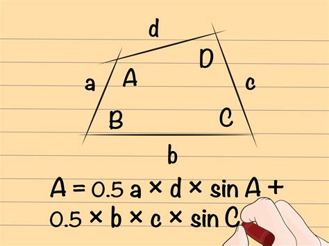 How To Find The Area Of A Quadrilateral With Cheat Sheets