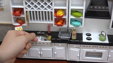 √ Miniature Kitchen Set Real Cooking