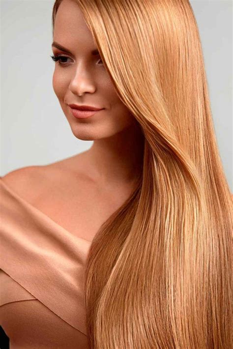 Gentle And Rich Honey Blonde Hair Color To Add Some Sweet Shine To Your