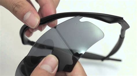 Oakley M Frame Hybrid Sunglasses Lenses Replacement Installation