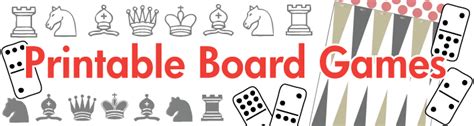 Printable Backgammon Board