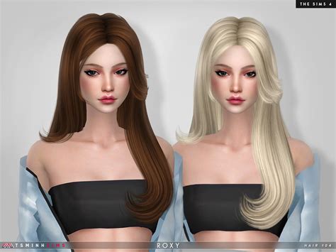 The Sims Resource Roxy Hair 104 By Tsminhsims Sims 4 Hairs