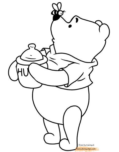 This bee is stuck to the bottom of the jar with a spring, and it popped out as soon as winnie opened the lid of the jar! Winnie the Pooh Printable Coloring Pages 2 | Disney ...