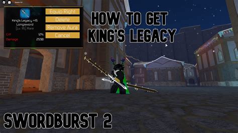 Swordburst 2 wiki swordburst 2 is owned by abstractalex and is what is swordburst 2? Swordburst 2 | How to get King's Legacy 1 Handed Sword on ...
