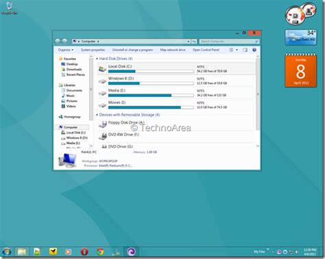 Windows 8 Aero Lite Theme For Windows 7 Technoarea