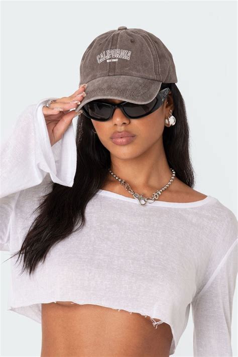 Cali Washed Baseball Cap Wash Baseball Cap Baseball Cap Outfit Outfits With Hats