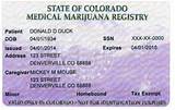 Pictures of Medical Pot Card