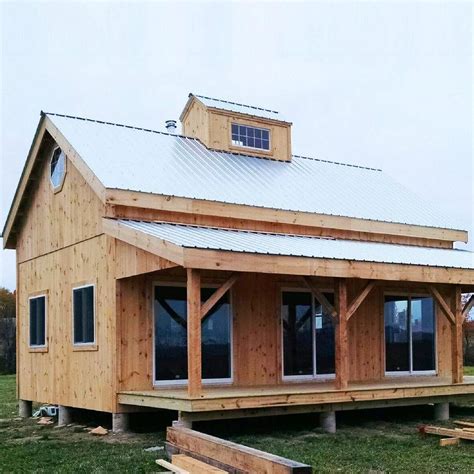 A Frame Cabin Kit Timber Frame Home Kit Post And Beam Cottage