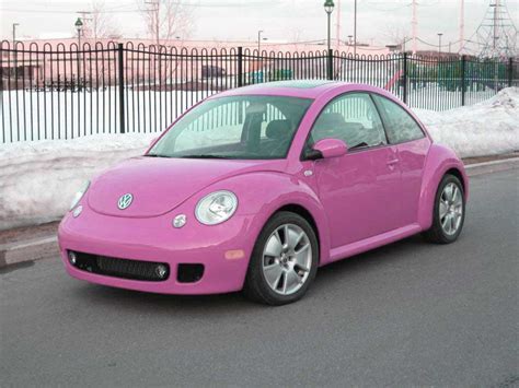 Pink Cool And Beauty Of Cars New Volswagen Beetle And New Volkswagen