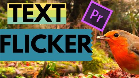 From within the essential graphics panel in premiere pro you can use the type tool to create titles. How to Create Flicker Transition Effect for Text in Adobe ...
