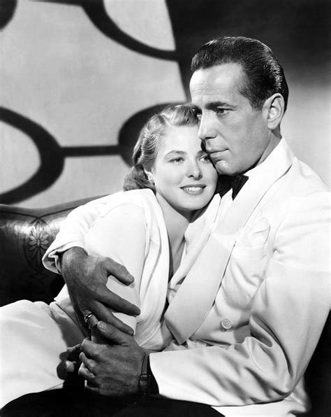 Humphrey Bogart And Ingrid Bergman Style Casablanca Movie Ingrid