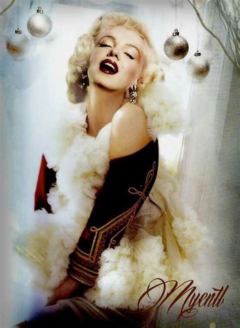 Merry Christmas Marilyn Celebrities Marilyn Norma Jean