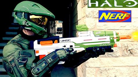 New Halo Nerf Gun With Master Chief Youtube
