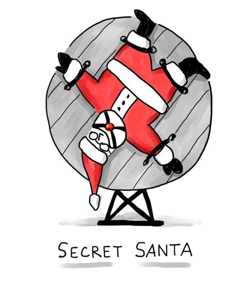 Cartoon Secret Santa Weekly Humorist