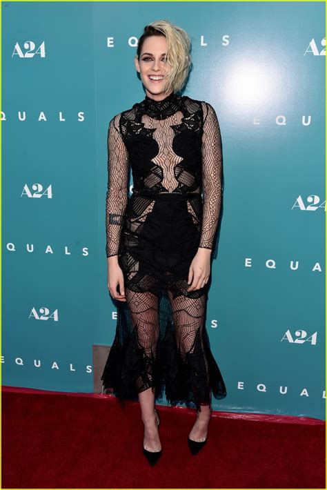 Kristen Stewart Premieres Equals In Hollywood With Nicholas Hoult