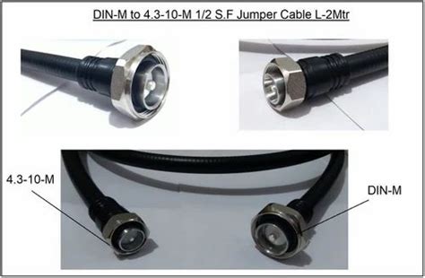 Male Rf Co Axial Jumper Cable Assembly Copper At Rs Piece In New Delhi Id