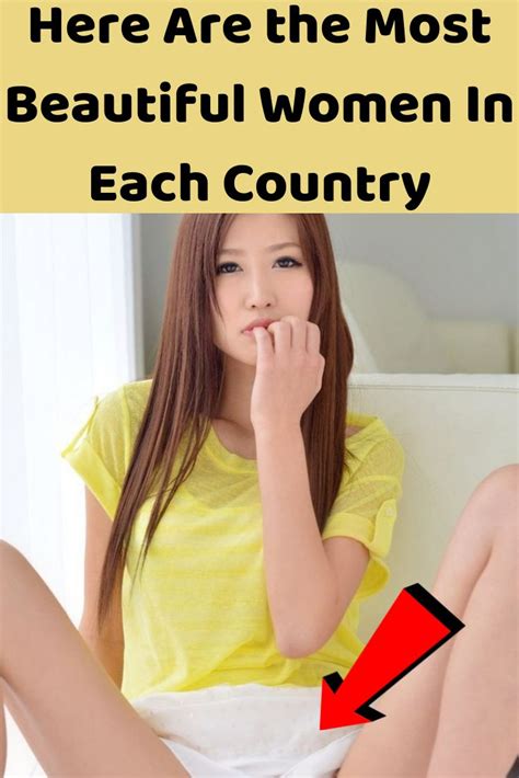 Here Are The Most Beautiful Women In Each Country Most Beautiful