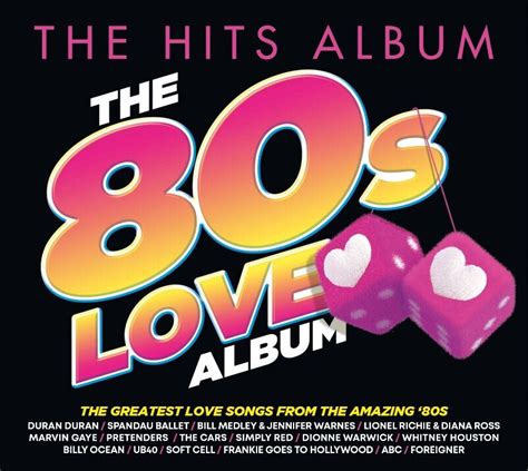 The Hits Album The 80s Love Album Sony Music Cmg 3cd Box Set Ebay