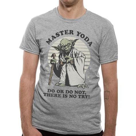 Star Wars Master Yoda Do Or Do Not There Is No Try T Shirt Geekvault