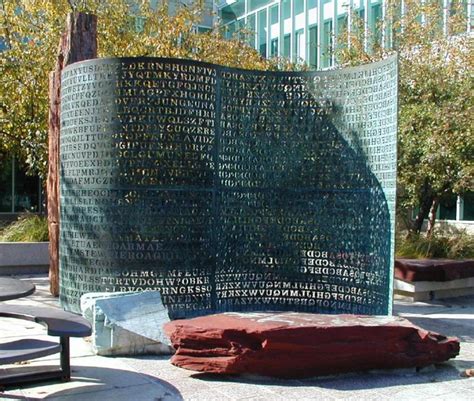 The Kryptos Sculpture — New Clues From The Cia Website Intel Today