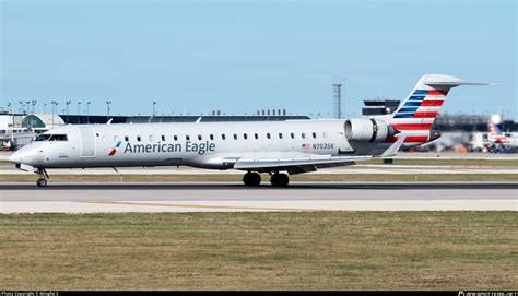 N703sk American Eagle Bombardier Crj 701er Cl 600 2c10 Photo By Mingfei S Id 1345895