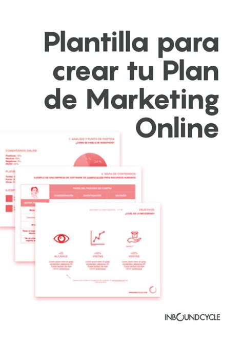 Plantilla Descargable Gratuita Plan De Marketing Online En 8 Pasos