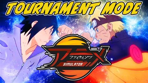 Naruto Vs Sasuke Who Will Win Anime Fighting Simulator Tournament Mode