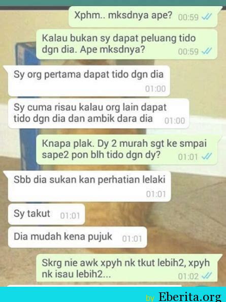 Setelah lampu menyala kembali pertanda pertunjukan telah usai, kami sudah rapi kembali. Screenshot Whatsapp Suami Curang Dengan Isteri Orang ...