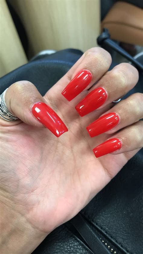 You will lose $20 off your +$50 purchase today with your cosmo prof rewards credit card. Tapered square Ferrari red nails ️ #sandiego #nails #vipnails #collegearea #claws #red #fire ...