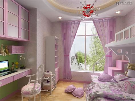 Multiethnic girls sitting on bed and reading fashion magazines. 20 Best Modern Pink Girls Bedroom - TheyDesign.net ...