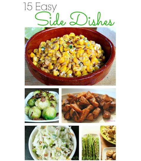 15 Easy Side Dishes