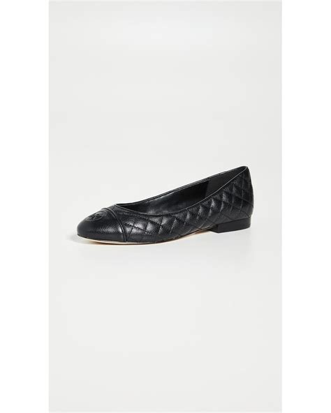 Michael Michael Kors Dylan Quilted Ballet Flats In Black Lyst Canada