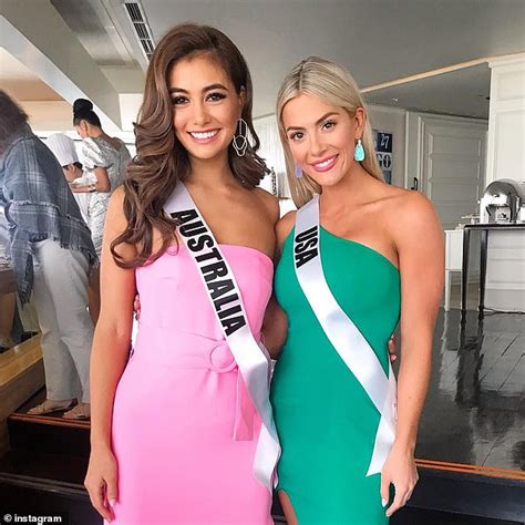 Miss Universe Contestants From Australia And The Us Are Embroiled In