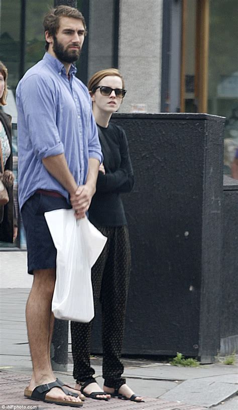 Emma Watson Kisses Boyfriend Matthew Janney On The Streets Of London