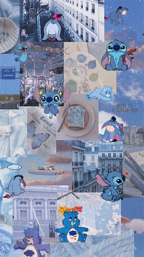 Stitch Collage Wallpapers Top Free Stitch Collage Backgrounds