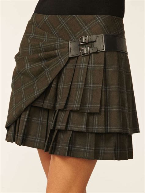 plaid pleated skirt by l a m b at gilt plaid pleated skirt fashion skirts
