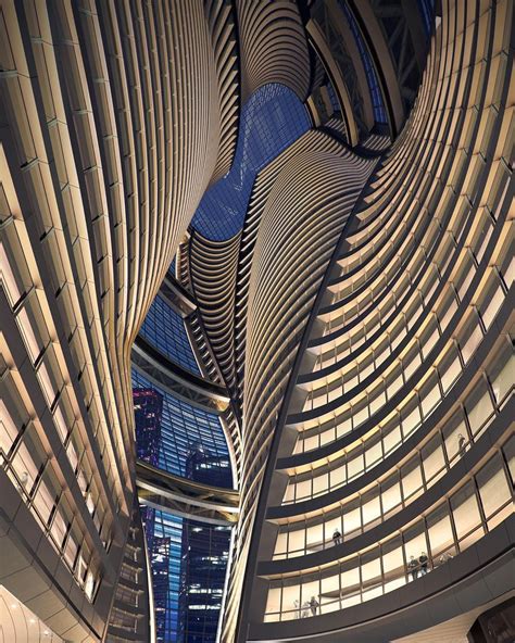 Leeza Soho Tower In Beijing China Designed By Zaha Hadid Architects