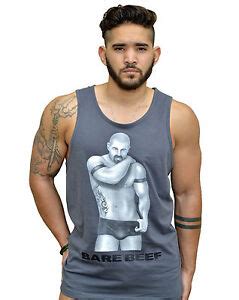 Gay Bear T Shirt 100 Cotton Basic Bare Beef Leather Cub Tank Top