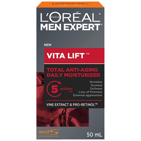 Loreal Men Expert Vita Lift 5 Complete Anti Aging Daily Moisturizer 50ml London Drugs