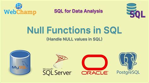 Sql 14 Null Functions In Sql How To Deal With Null Value For